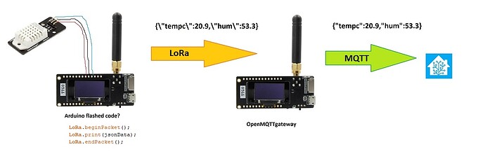 DHT Lora example